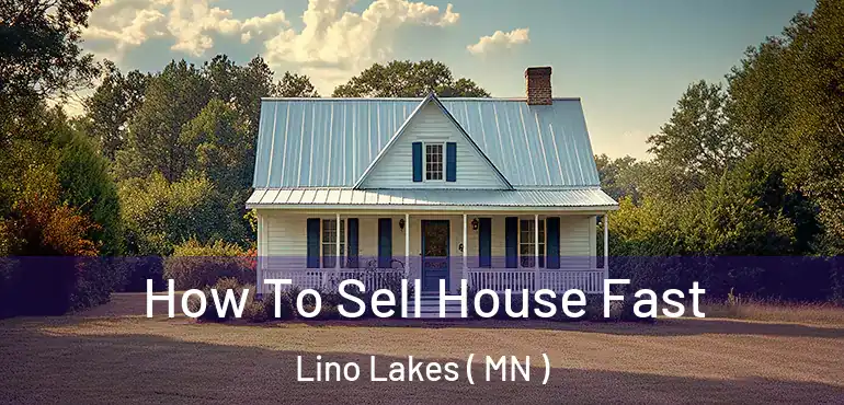  How To Sell House Fast Lino Lakes ( MN )