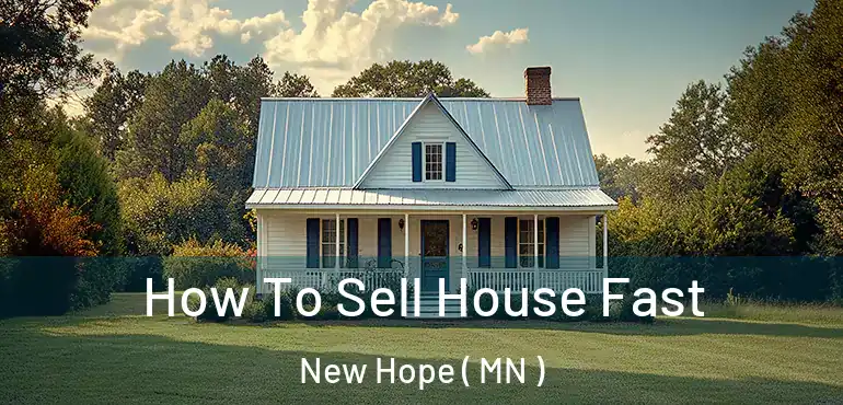  How To Sell House Fast New Hope ( MN )