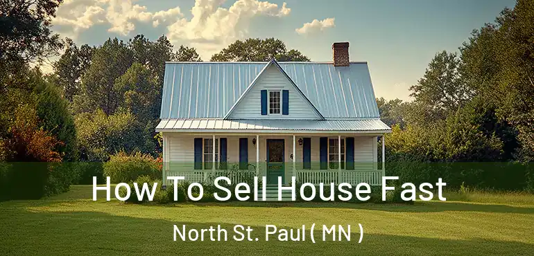  How To Sell House Fast North St. Paul ( MN )