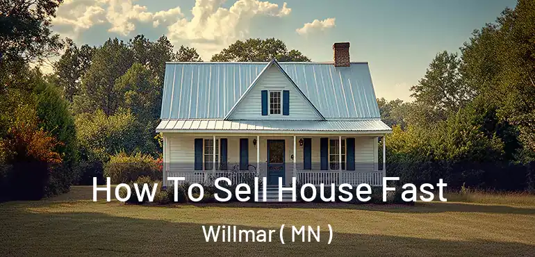  How To Sell House Fast Willmar ( MN )