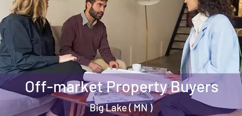  Off-market Property Buyers Big Lake ( MN )