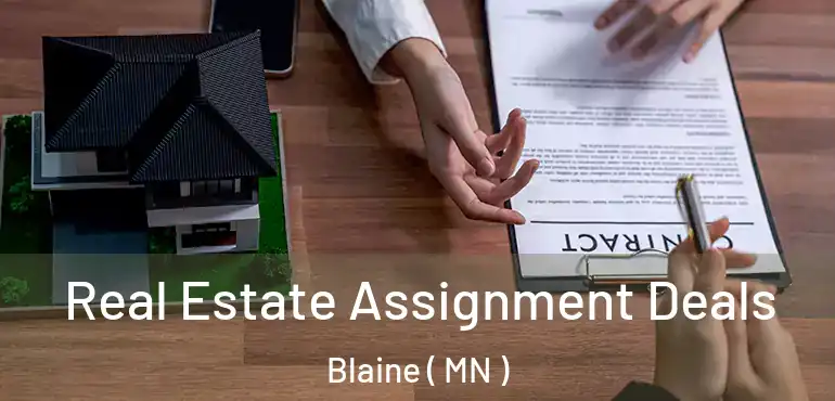  Real Estate Assignment Deals Blaine ( MN )