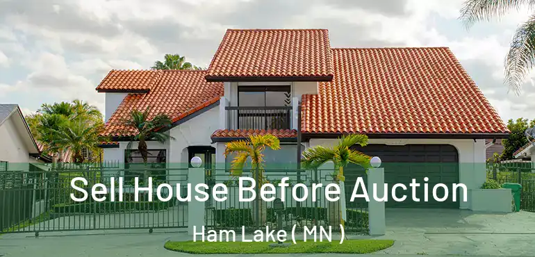  Sell House Before Auction Ham Lake ( MN )