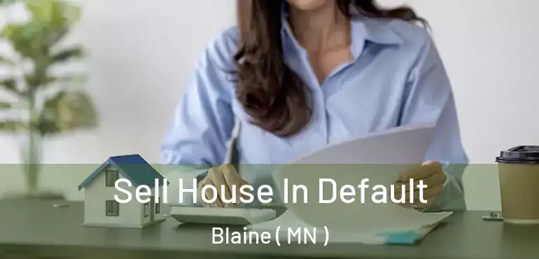  Sell House In Default Blaine ( MN )