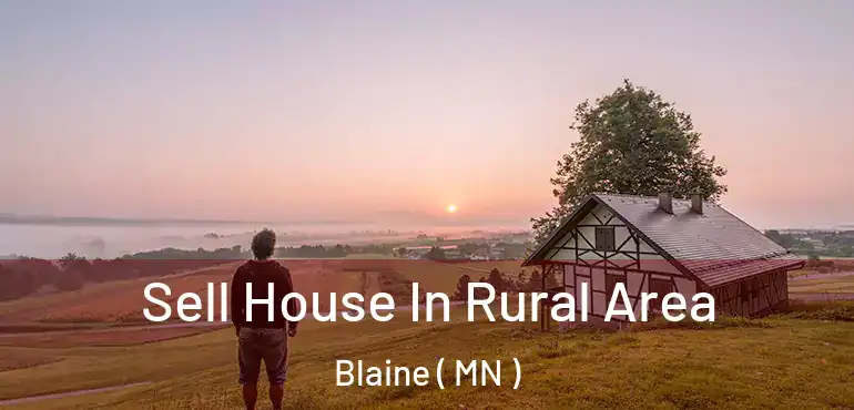  Sell House In Rural Area Blaine ( MN )