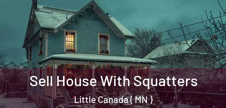  Sell House With Squatters Little Canada ( MN )