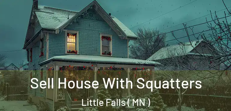  Sell House With Squatters Little Falls ( MN )