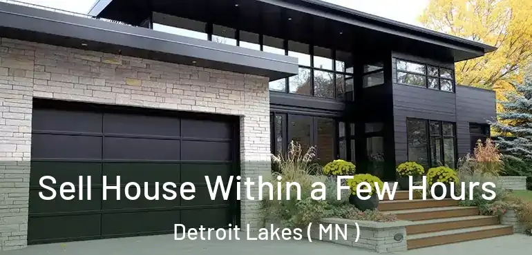  Sell House Within a Few Hours Detroit Lakes ( MN )