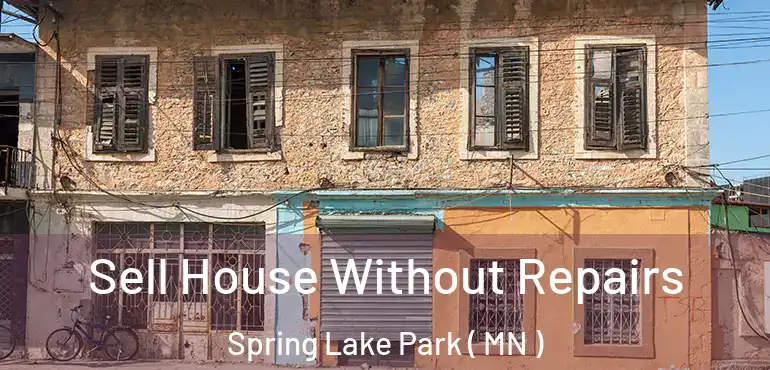  Sell House Without Repairs Spring Lake Park ( MN )
