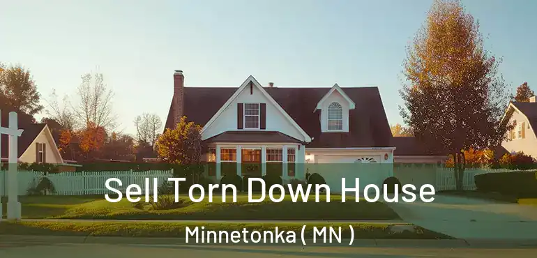  Sell Torn Down House Minnetonka ( MN )