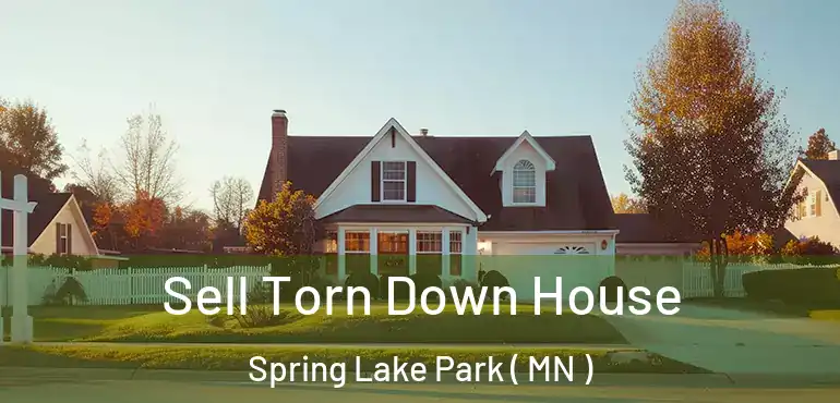  Sell Torn Down House Spring Lake Park ( MN )