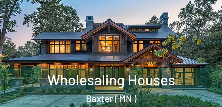  Wholesaling Houses Baxter ( MN )