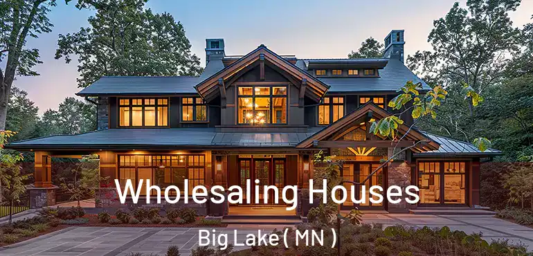  Wholesaling Houses Big Lake ( MN )