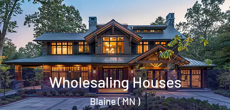  Wholesaling Houses Blaine ( MN )